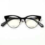 KIO YAMATO KP-199U col.02 Eyeglasses Frames in Black -  Authentic New