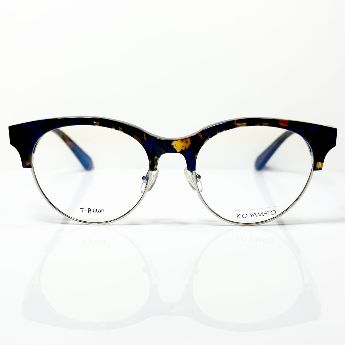 KIO YAMATO KP-199U col.06 Eyeglasses Frames in Multicolor -  Authentic New