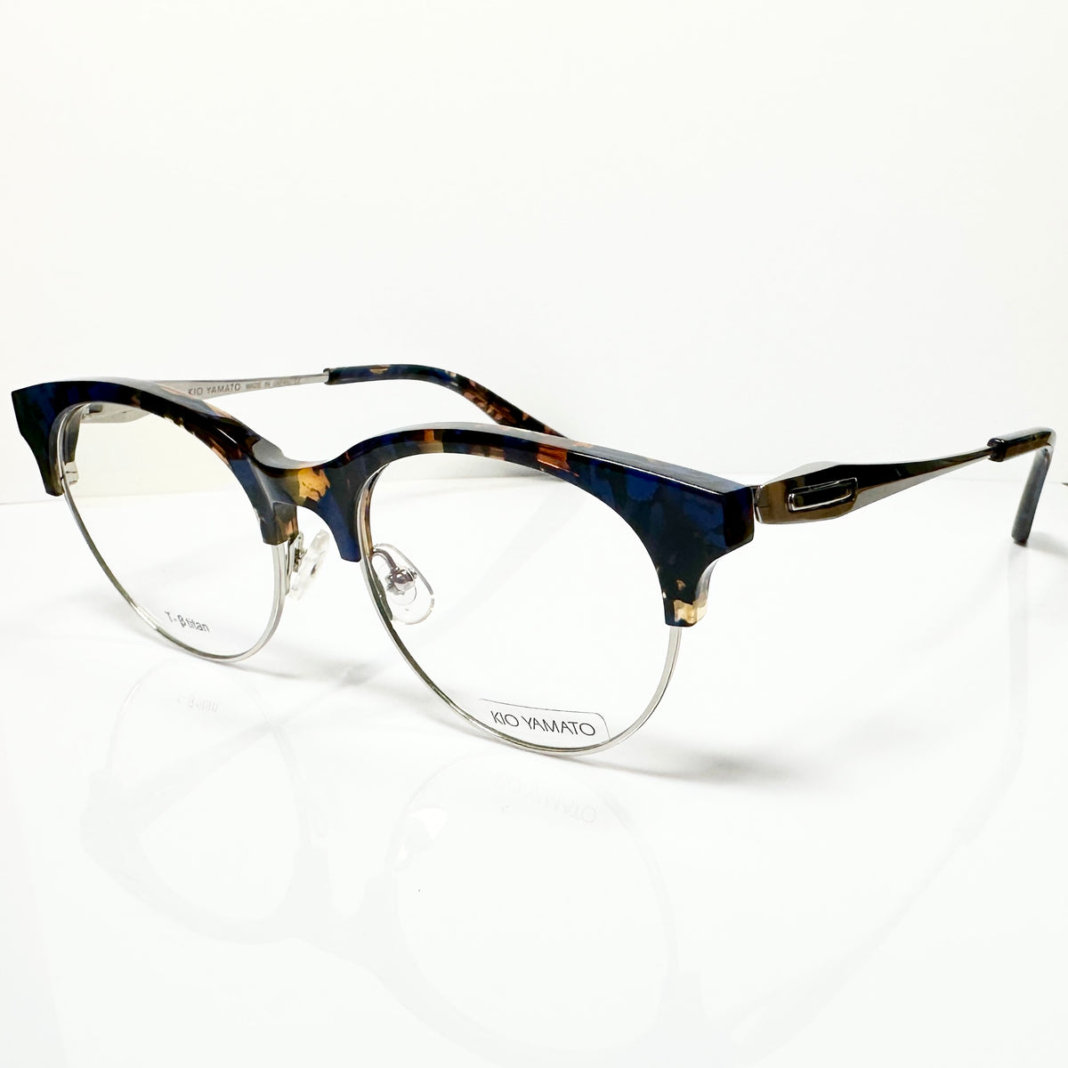 KIO YAMATO KP-199U col.06 Eyeglasses Frames in Multicolor -  Authentic New