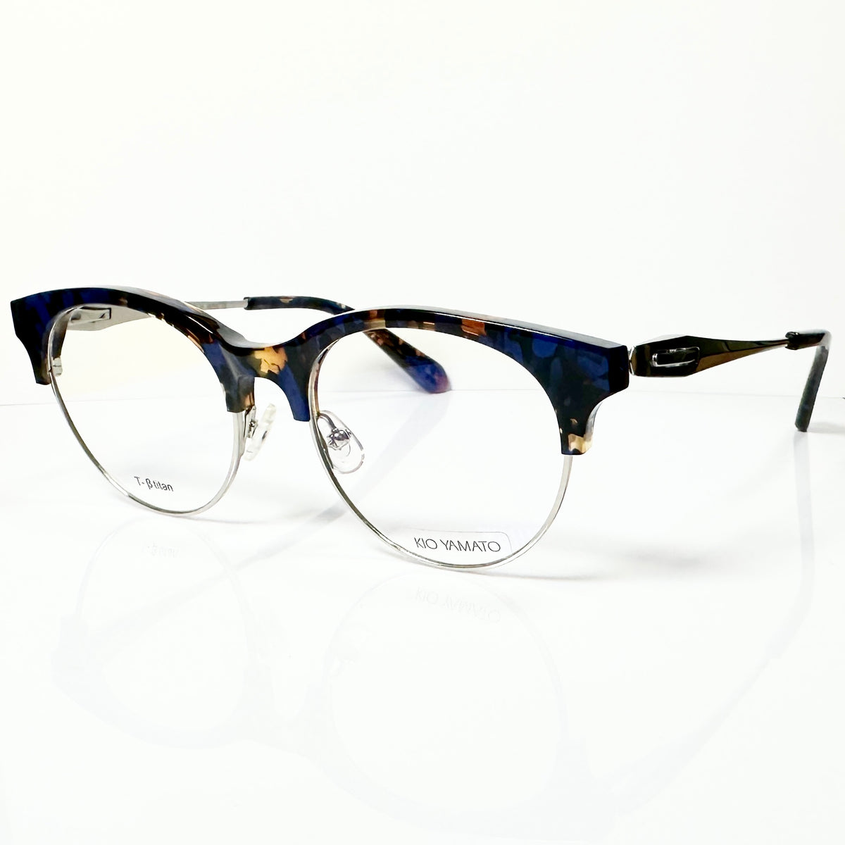 KIO YAMATO KP-199U col.06 Eyeglasses Frames in Multicolor -  Authentic New