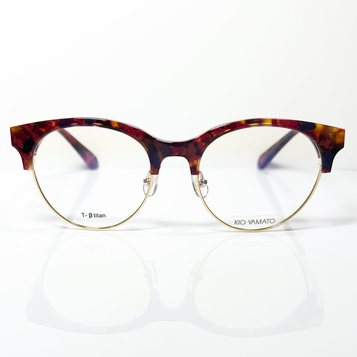 KIO YAMATO KP-199U col.05 Eyeglasses Frames in Multicolor -  Authentic New