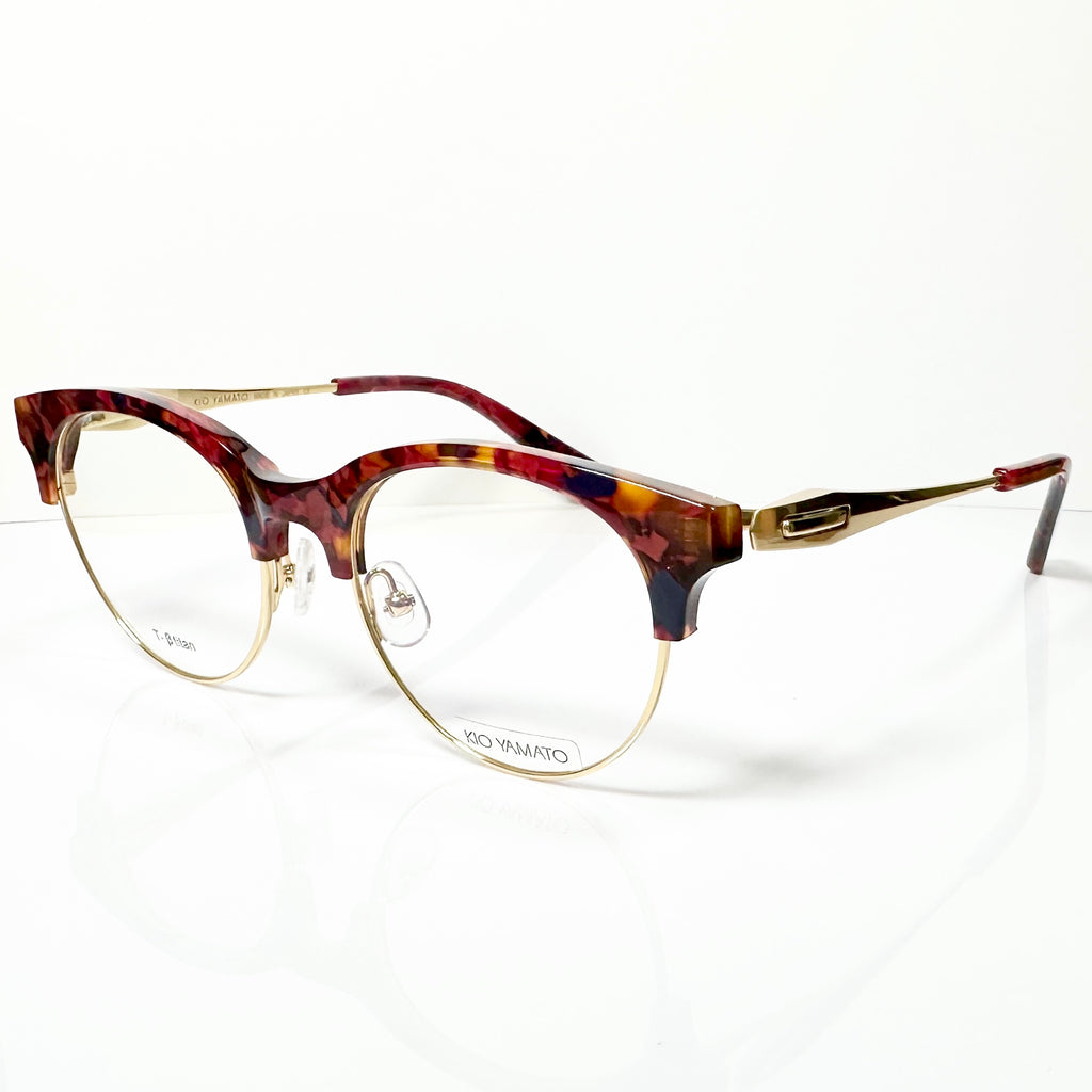 KIO YAMATO KP-199U col.05 Eyeglasses Frames in Multicolor -  Authentic New