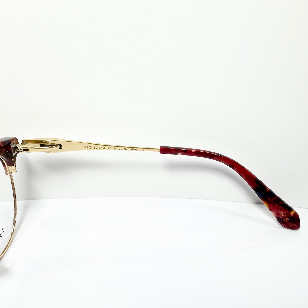 KIO YAMATO KP-199U col.05 Eyeglasses Frames in Multicolor -  Authentic New