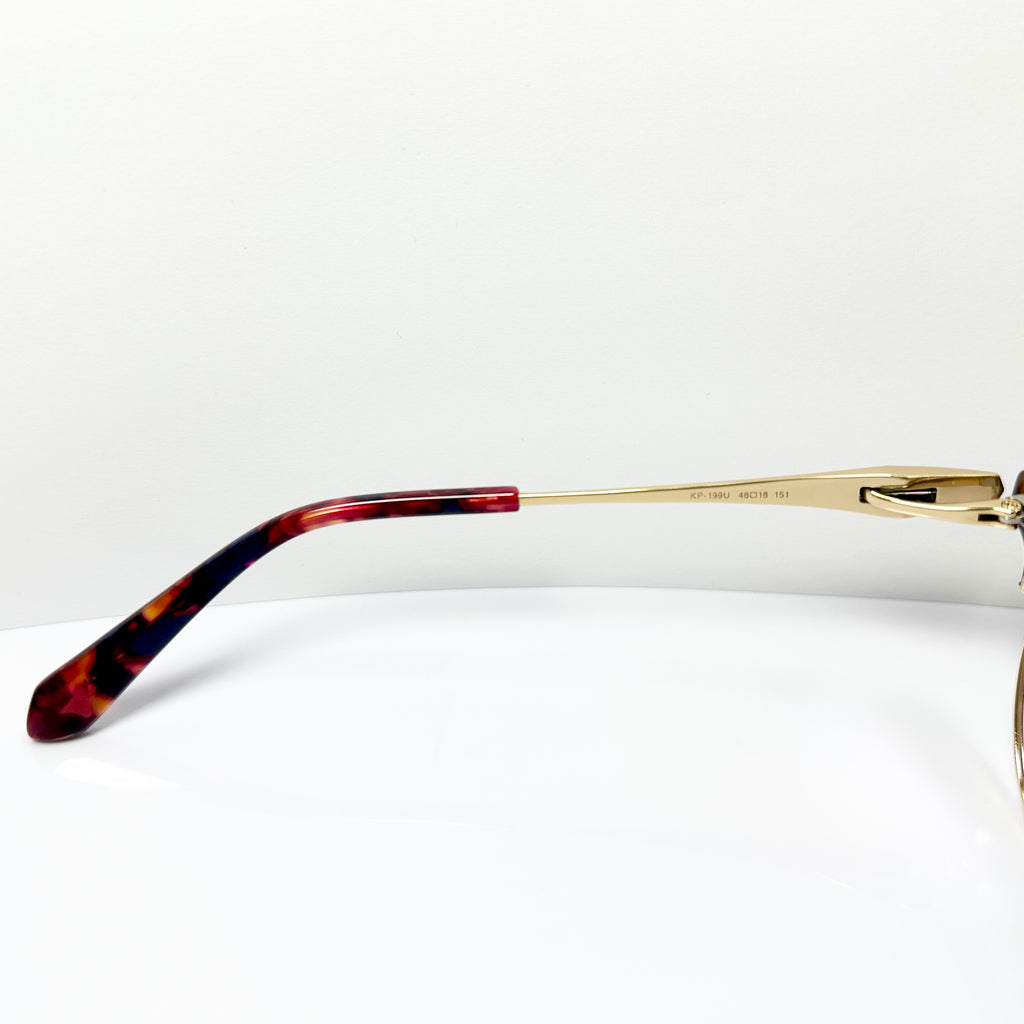 KIO YAMATO KP-199U col.05 Eyeglasses Frames in Multicolor -  Authentic New