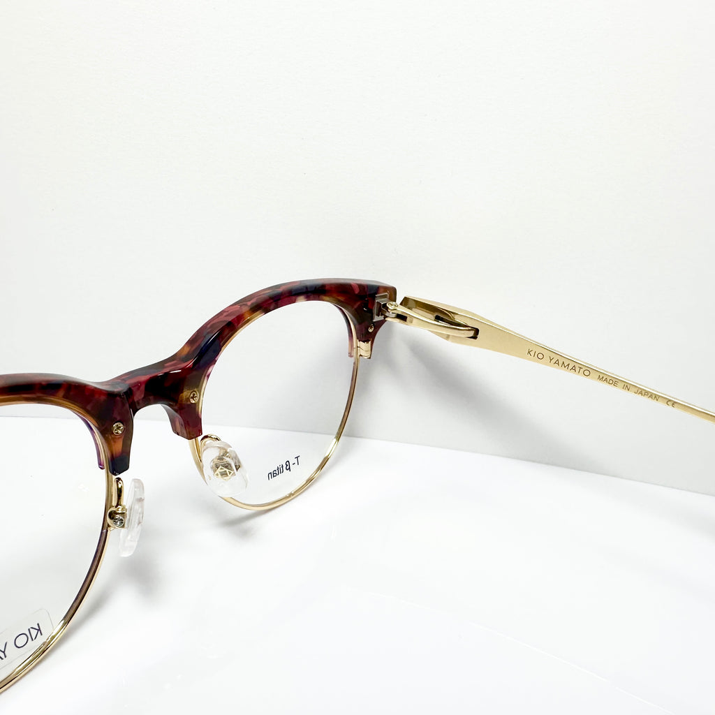 KIO YAMATO KP-199U col.05 Eyeglasses Frames in Multicolor -  Authentic New