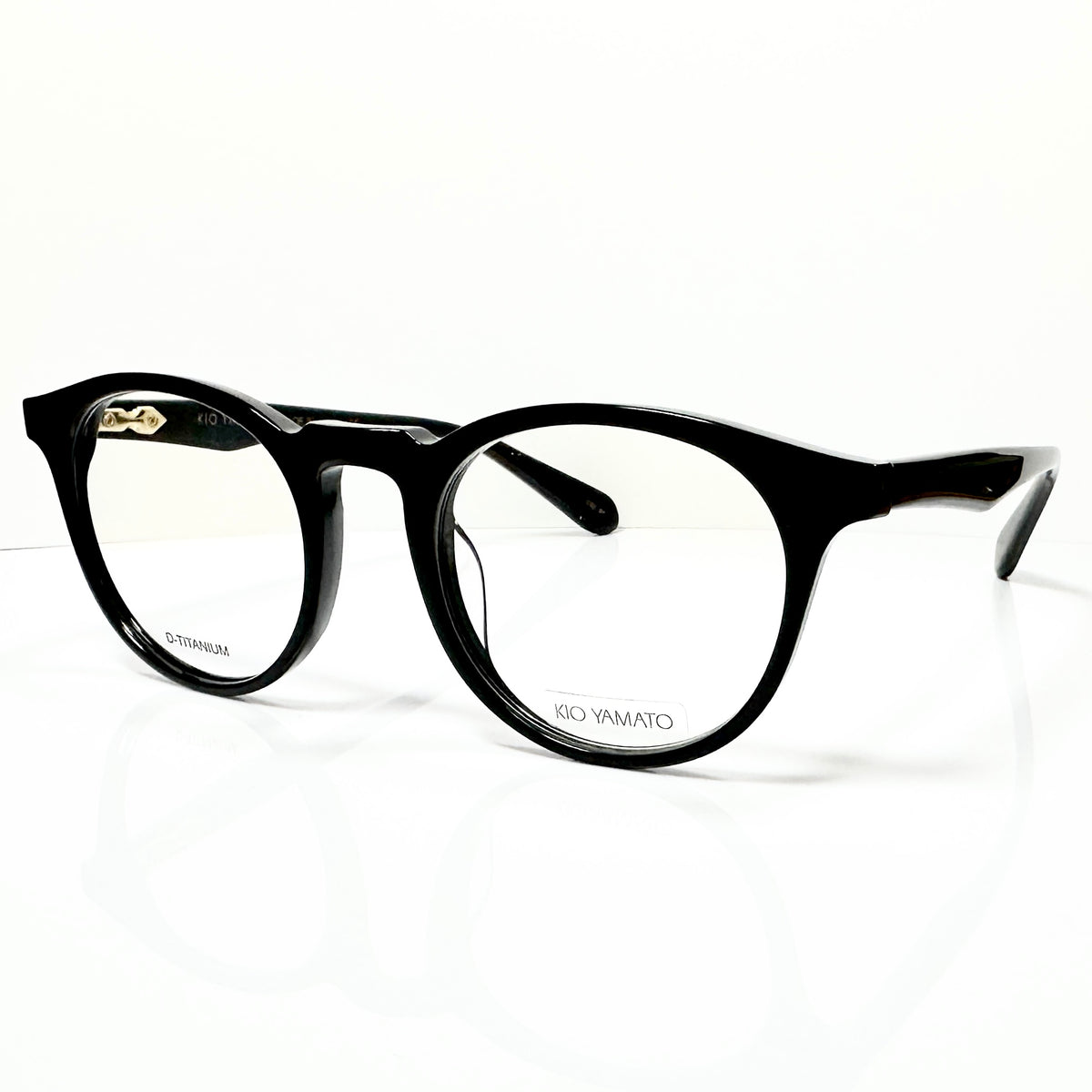 KIO YAMATO KP-192 01 Eyeglasses Frames in Black - Authentic New