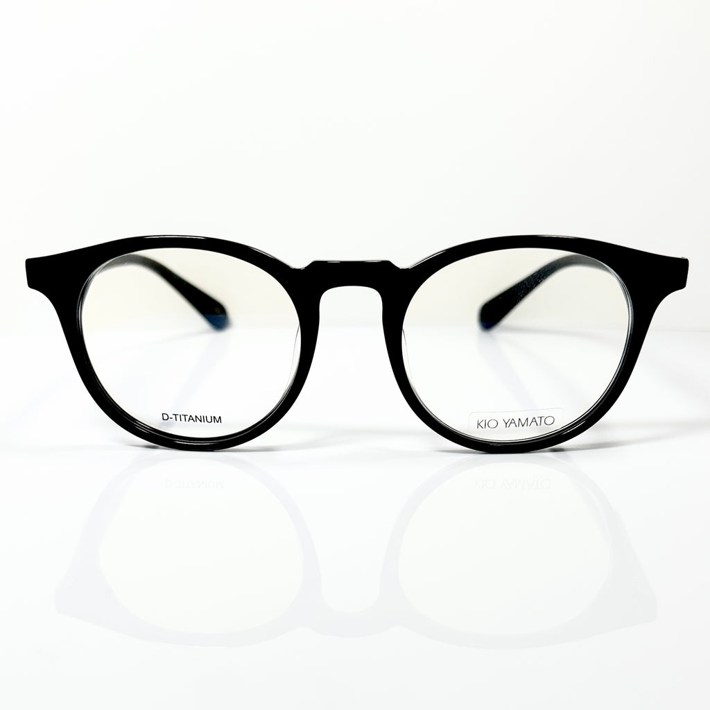 KIO YAMATO KP-192 01 Eyeglasses Frames in Black - Authentic New