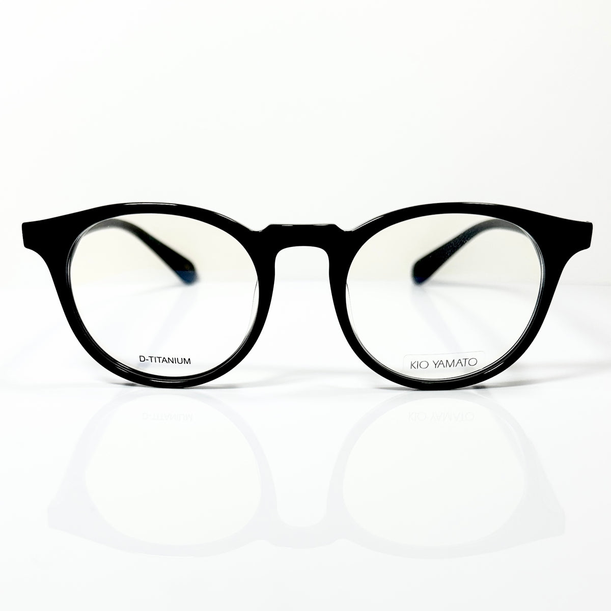 KIO YAMATO KP-192 01 Eyeglasses Frames in Black - Authentic New