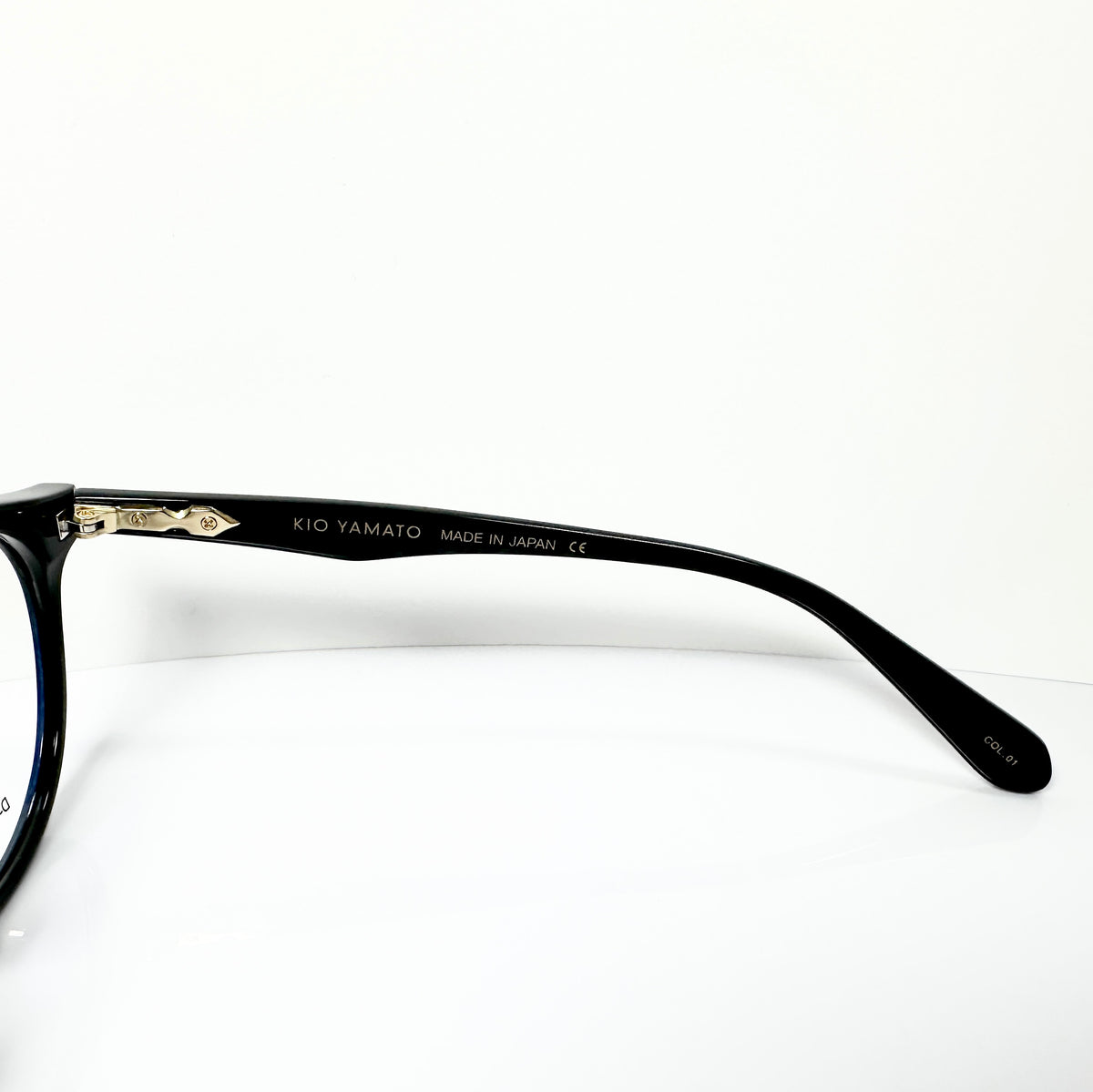 KIO YAMATO KP-192 01 Eyeglasses Frames in Black - Authentic New