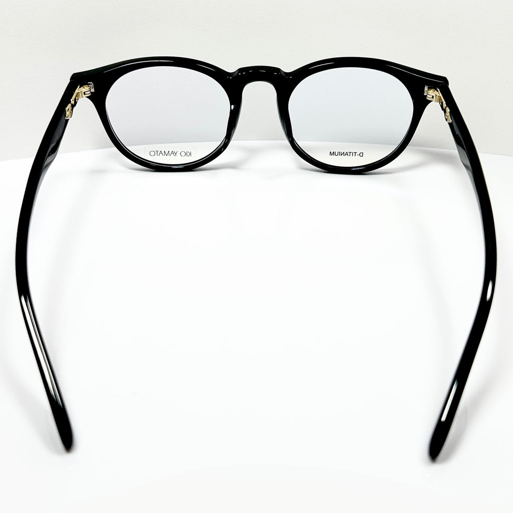 KIO YAMATO KP-192 01 Eyeglasses Frames in Black - Authentic New