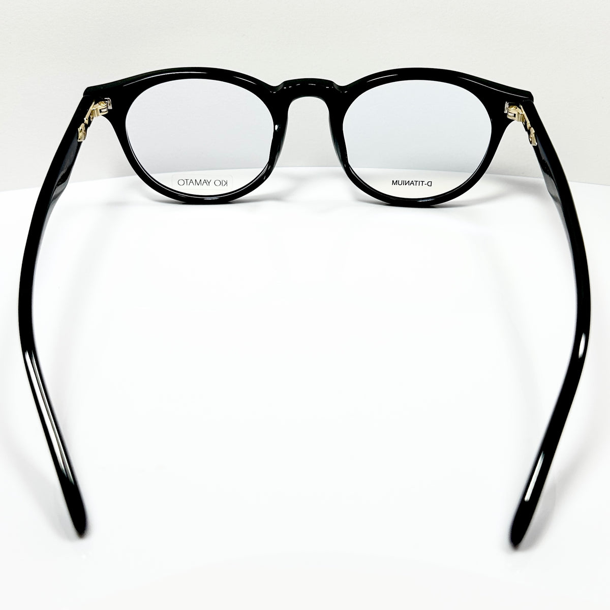KIO YAMATO KP-192 01 Eyeglasses Frames in Black - Authentic New