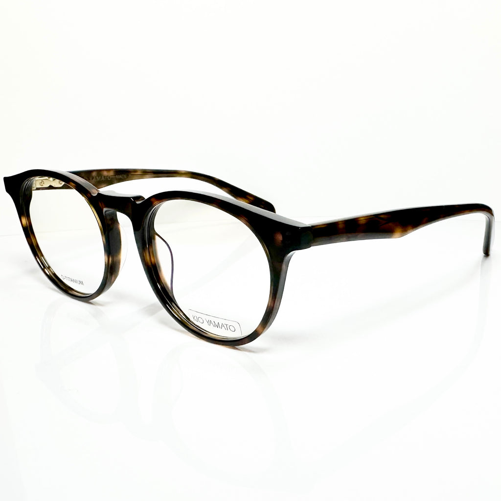 KIO YAMATO KP-192 02 Eyeglasses Frames in Tortoise - Authentic New
