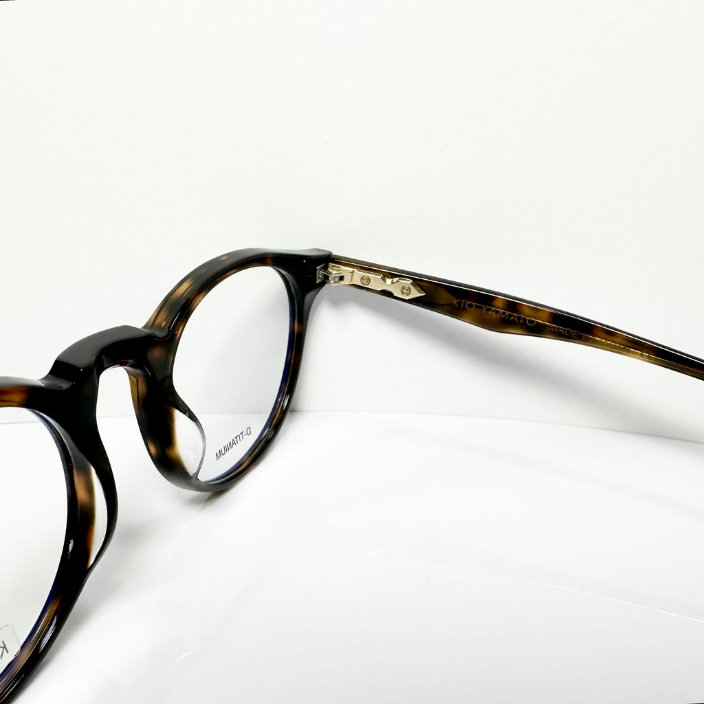 KIO YAMATO KP-192 02 Eyeglasses Frames in Tortoise - Authentic New