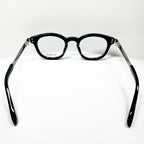 KIO YAMATO KP-136U col.01 Eyeglasses Frames in Black/Silver - Authentic New