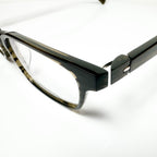 KIO YAMATO KP-123 col.02 Men's Eyeglasses Frames Black/Grey - Authentic New