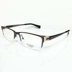 KIO YAMATO KT-336 col 91 Eyeglasses Frames in Brown -  Authentic New