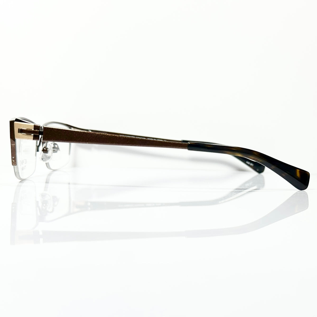 KIO YAMATO KT-336 col 91 Eyeglasses Frames in Brown -  Authentic New