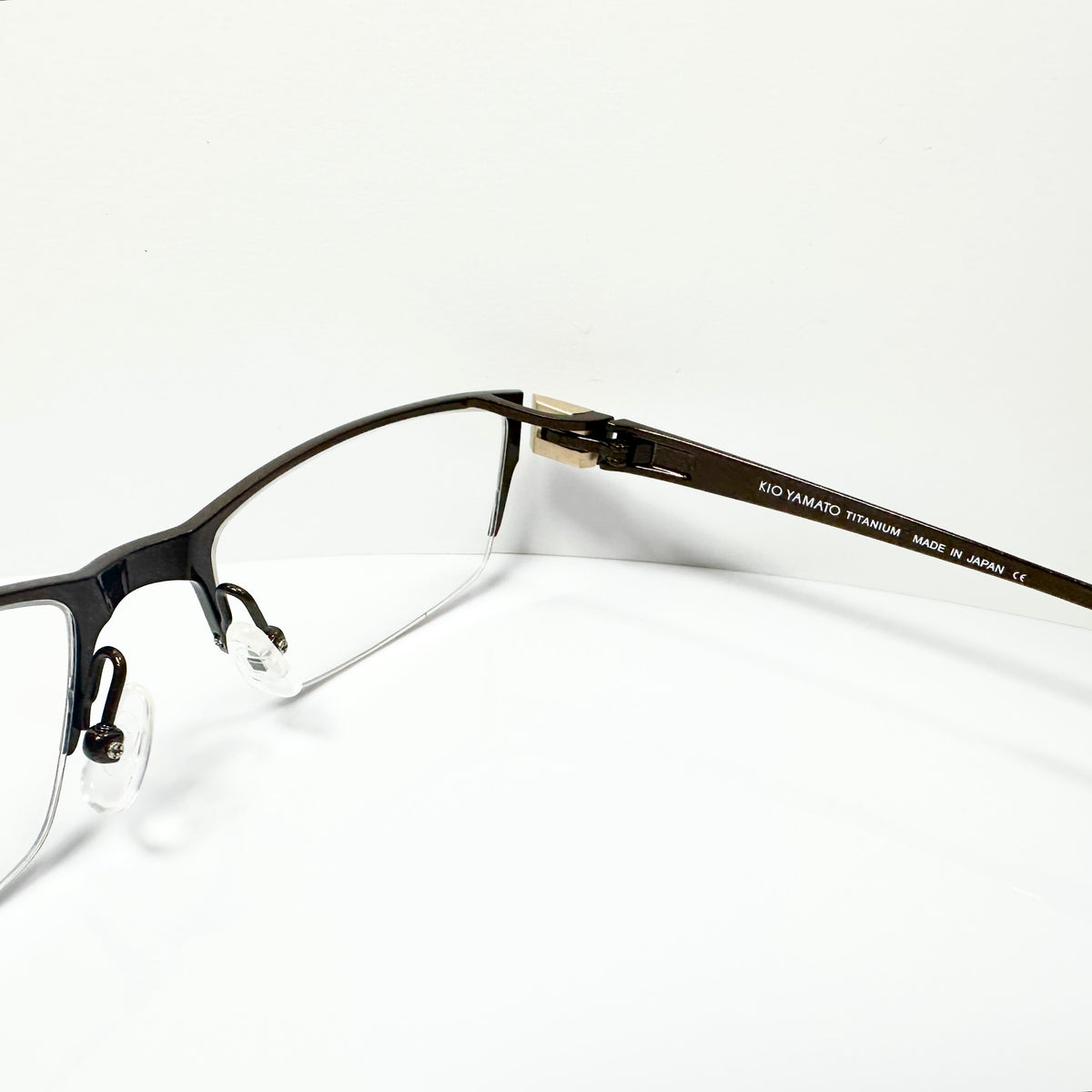 KIO YAMATO KT-336 col 91 Eyeglasses Frames in Brown -  Authentic New