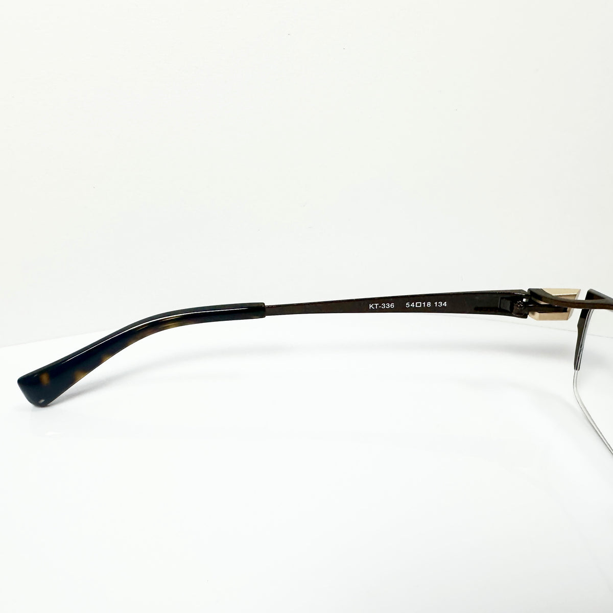 KIO YAMATO KT-336 col 91 Eyeglasses Frames in Brown -  Authentic New