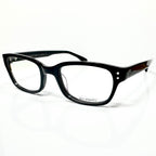 KIO YAMATO KP-079U col.03 Eyeglasses Frames in Black - Authentic New