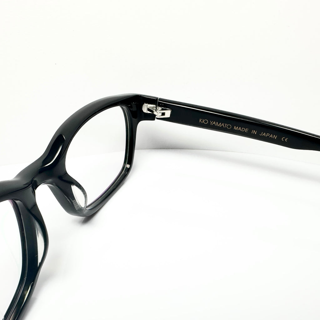 KIO YAMATO KP-079U col.03 Eyeglasses Frames in Black - Authentic New