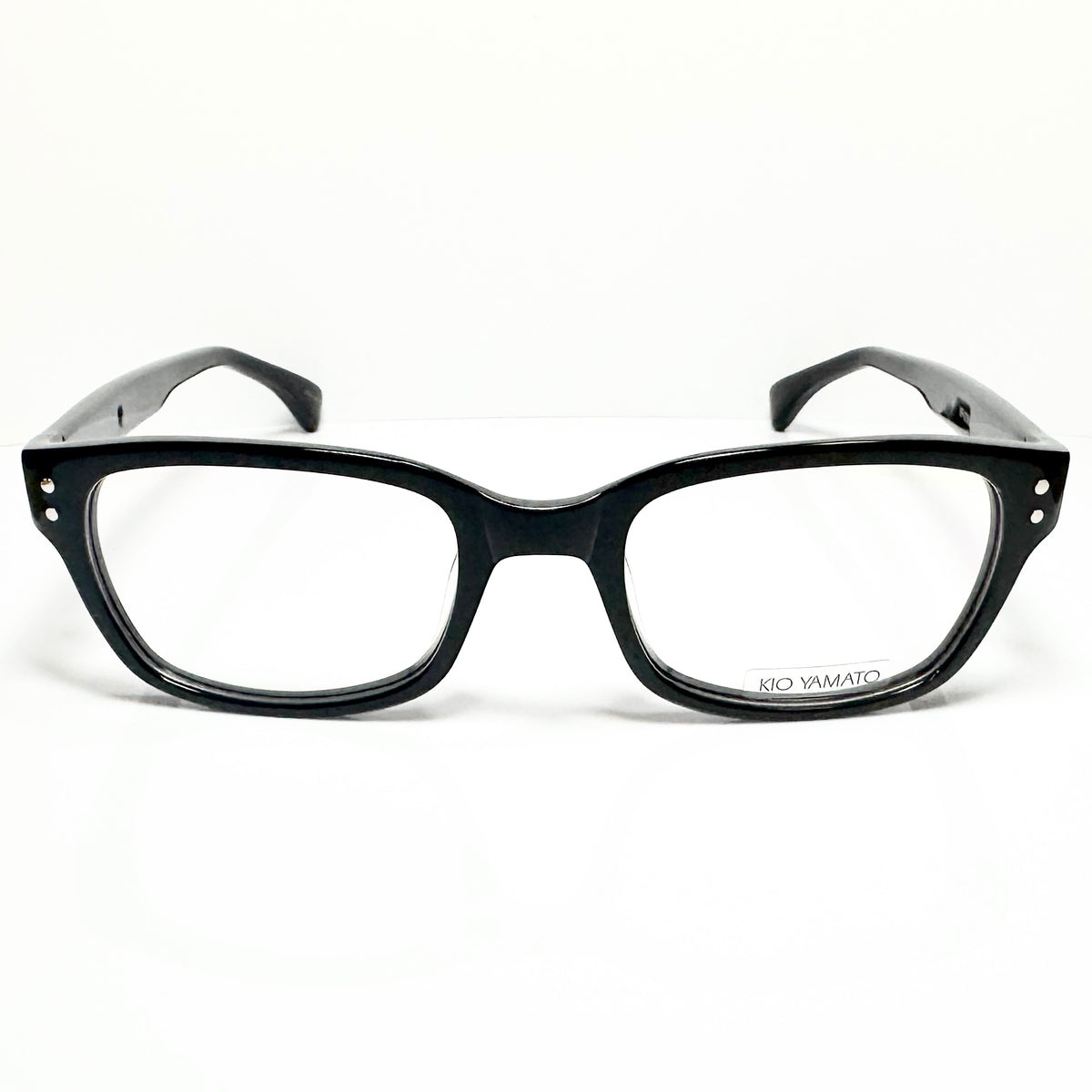KIO YAMATO KP-079U col.03 Eyeglasses Frames in Black - Authentic New