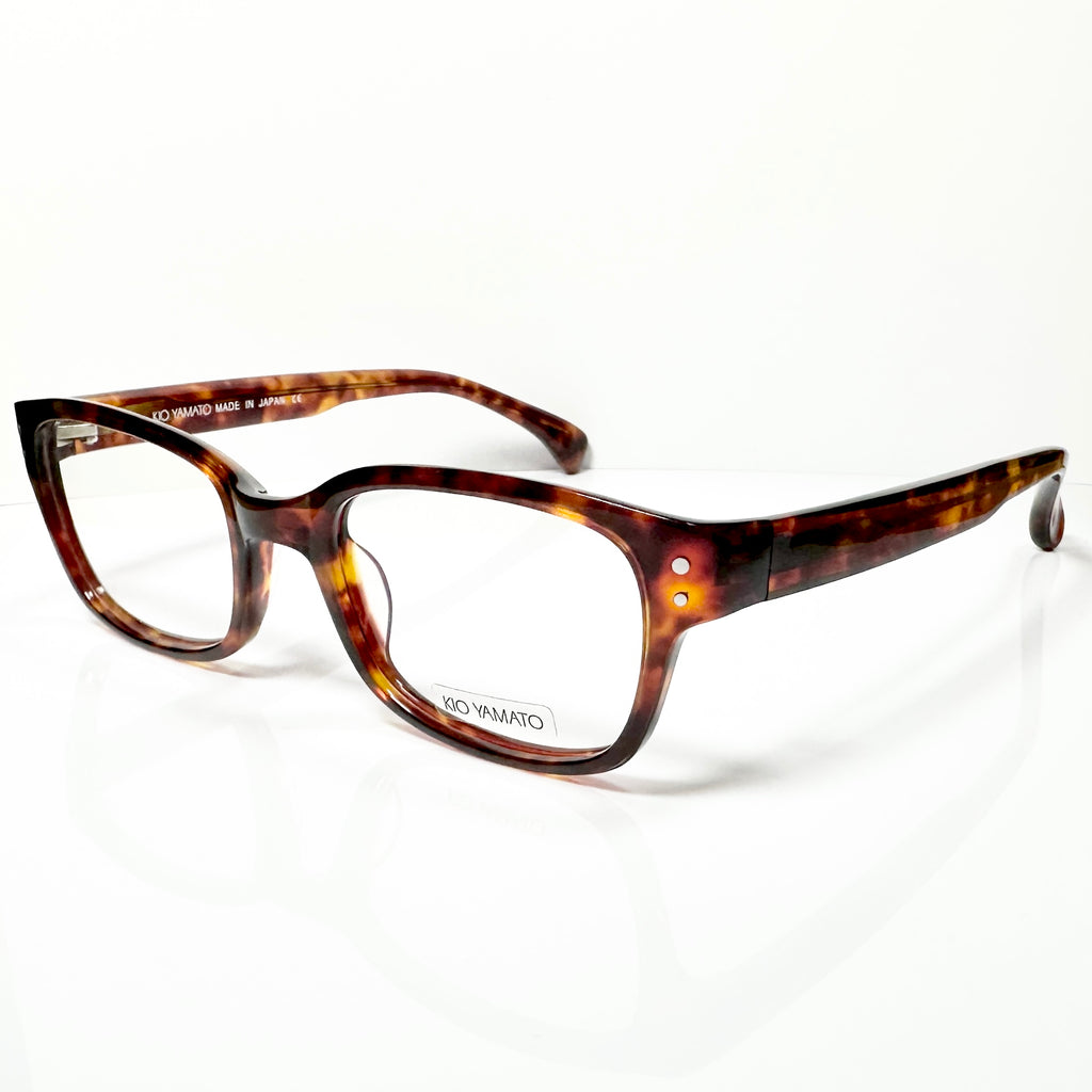 KIO YAMATO KP-079U col.1 Eyeglasses Frames in Tortoise - Authentic New