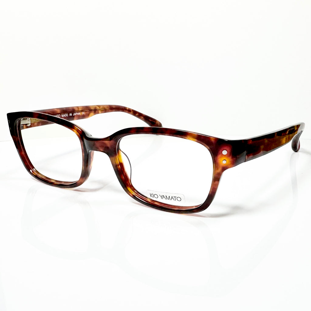 KIO YAMATO KP-079U col.1 Eyeglasses Frames in Tortoise - Authentic New
