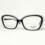 Vera Wang MAGDALENA Women's Eyeglasses Frames in Black/White - Authentic New