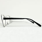 Vera Wang MAGDALENA Women's Eyeglasses Frames in Black/White - Authentic New