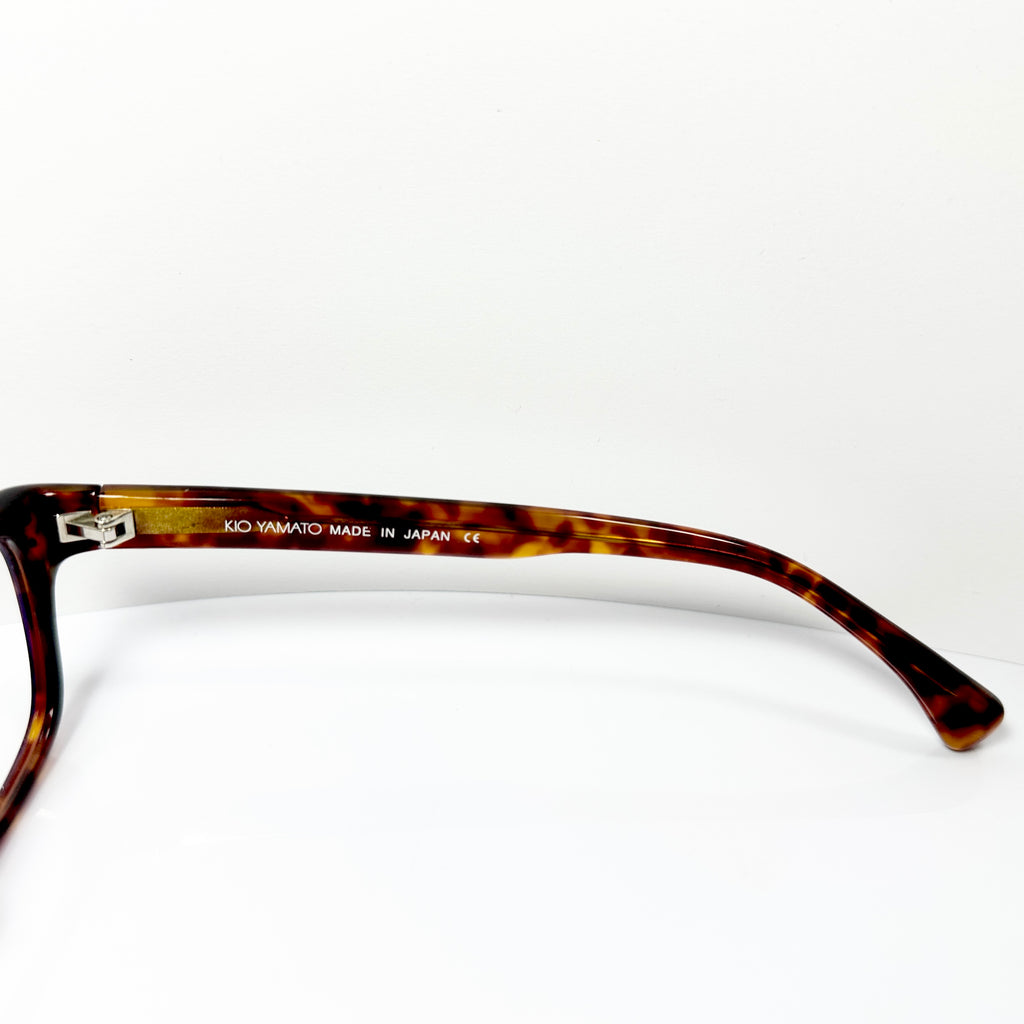 KIO YAMATO KP-079U col.1 Eyeglasses Frames in Tortoise - Authentic New