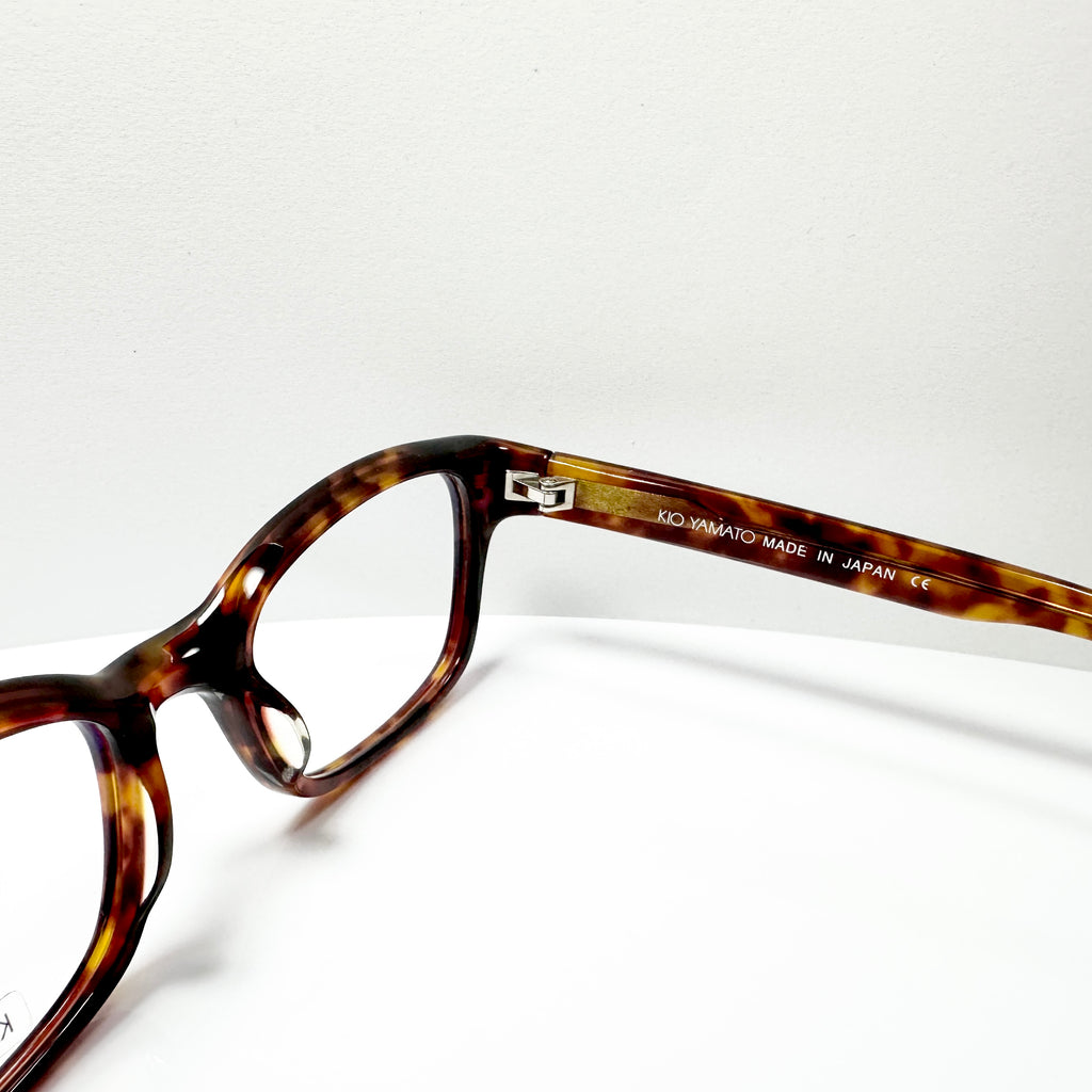 KIO YAMATO KP-079U col.1 Eyeglasses Frames in Tortoise - Authentic New