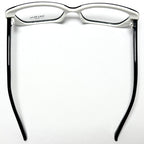 Vera Wang MAGDALENA Women's Eyeglasses Frames in Black/White - Authentic New