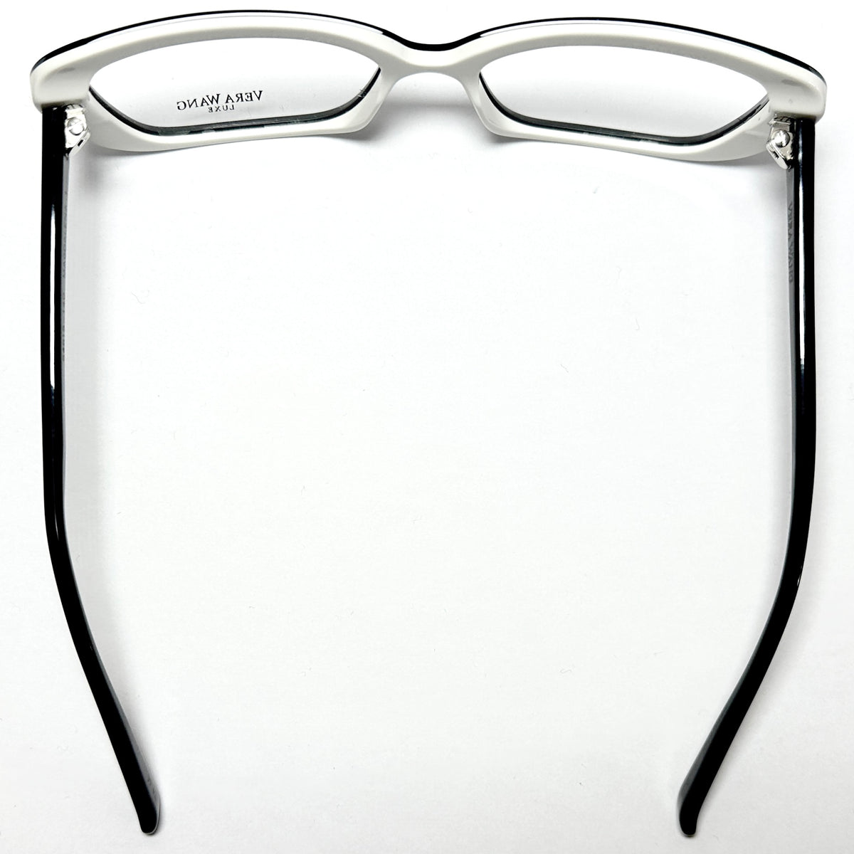 Vera Wang MAGDALENA Women's Eyeglasses Frames in Black/White - Authentic New