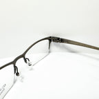 KIO YAMATO KT-406U col 35M Men's Eyeglasses Frames in Brown - Authentic New