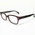 KIO YAMATO KP-079U col.04 Eyeglasses Frames in Wine/Marble - Authentic New