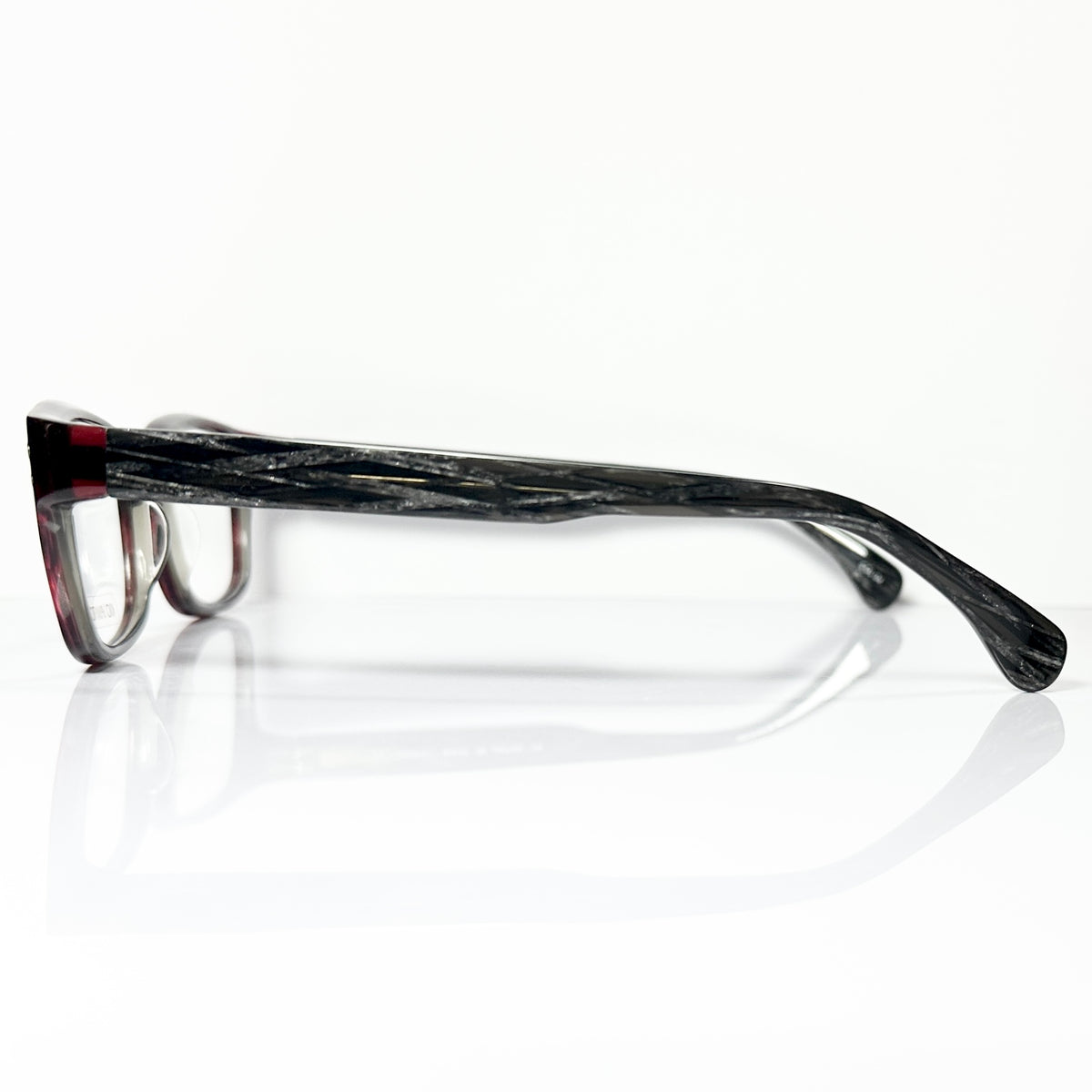 KIO YAMATO KP-079U col.04 Eyeglasses Frames in Wine/Marble - Authentic New