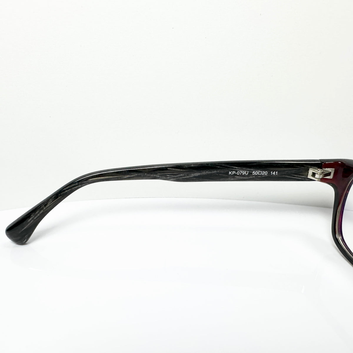 KIO YAMATO KP-079U col.04 Eyeglasses Frames in Wine/Marble - Authentic New