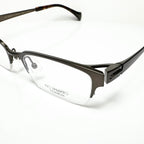 KIO YAMATO KT-408 col.100 Eyeglasses Frames in Brown -  Authentic New