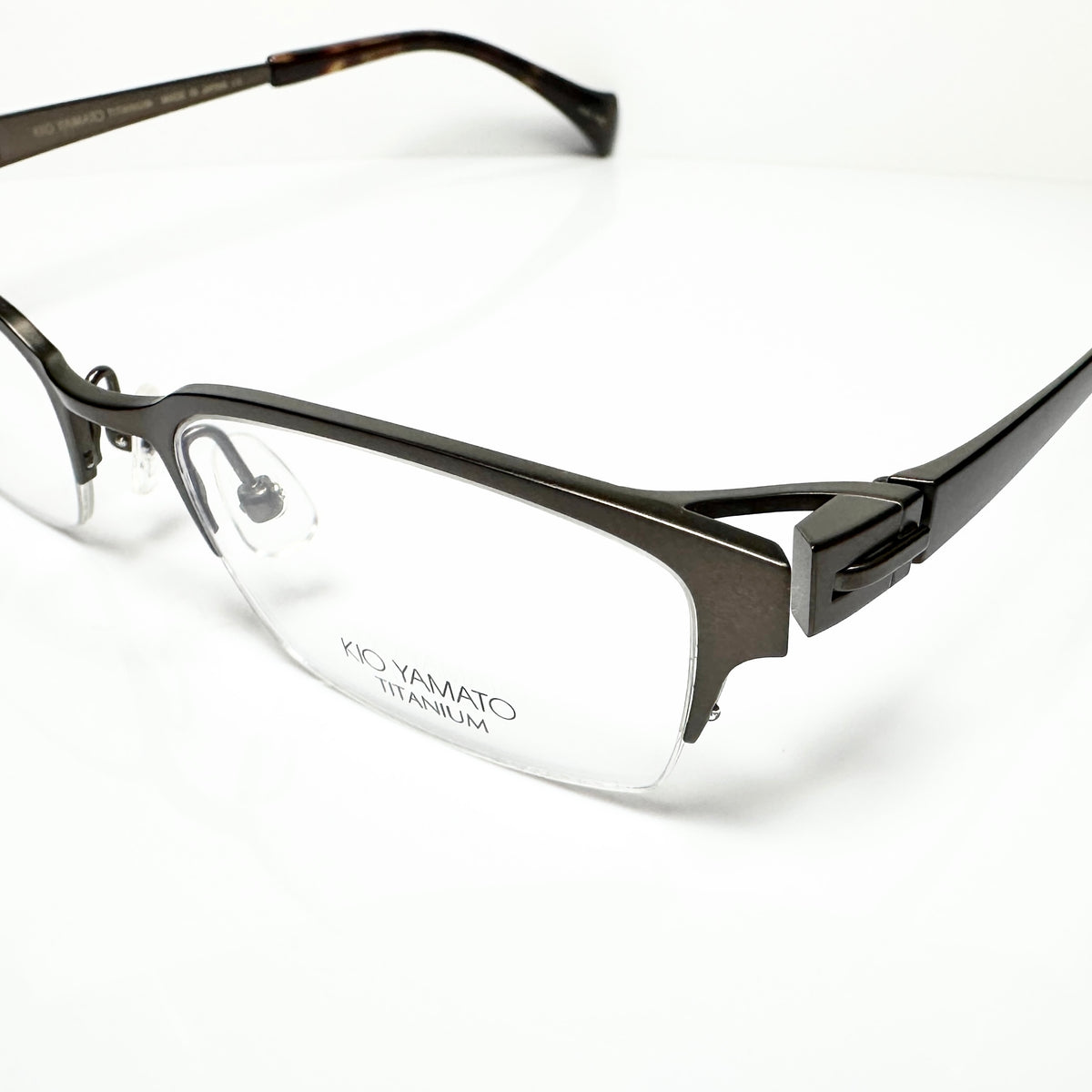 KIO YAMATO KT-408 col.100 Eyeglasses Frames in Brown -  Authentic New