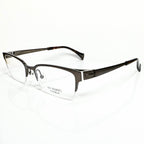 KIO YAMATO KT-408 col.100 Eyeglasses Frames in Brown -  Authentic New