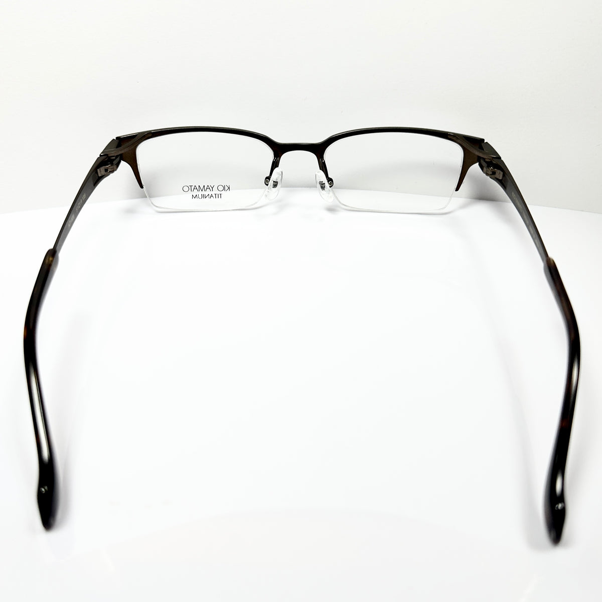 KIO YAMATO KT-408 col.100 Eyeglasses Frames in Brown -  Authentic New