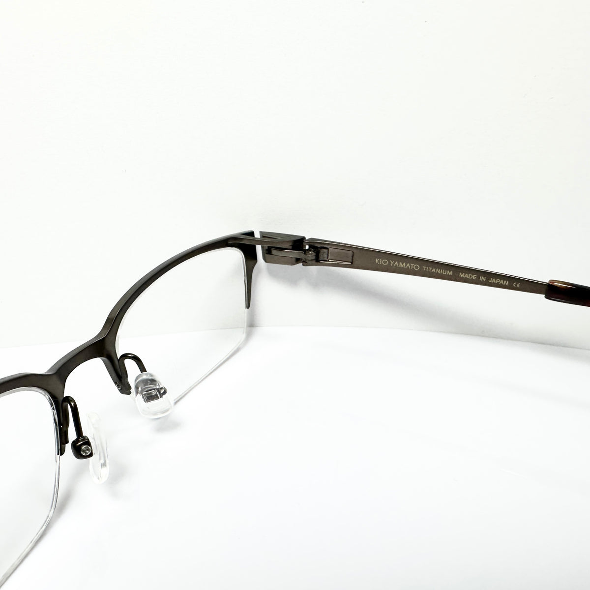 KIO YAMATO KT-408 col.100 Eyeglasses Frames in Brown -  Authentic New