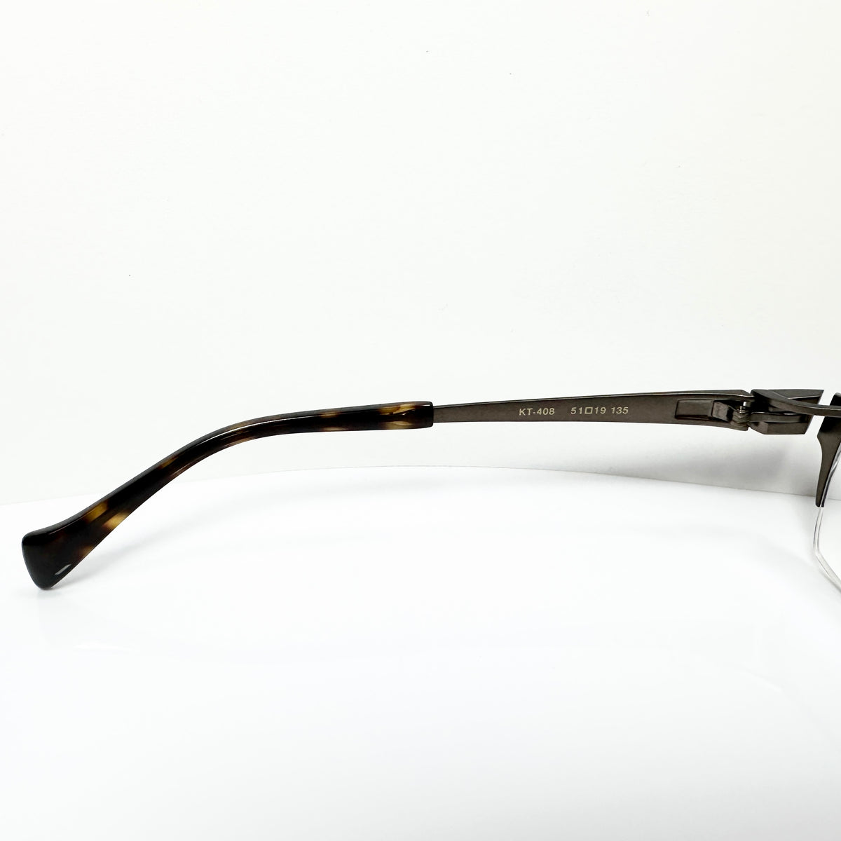 KIO YAMATO KT-408 col.100 Eyeglasses Frames in Brown -  Authentic New