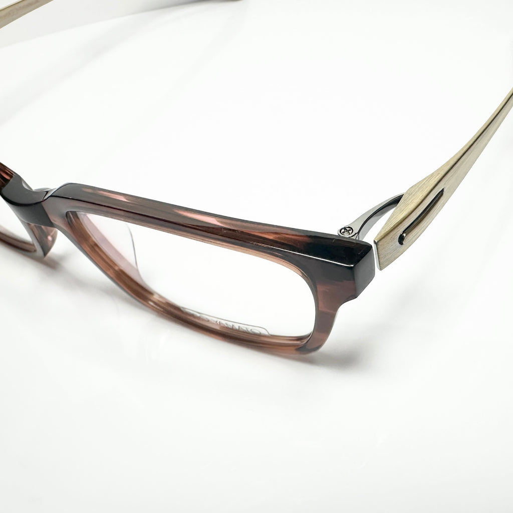 KIO YAMATO KP-166U col 02 Men's Eyeglasses Frames in Tortoise - Authentic New