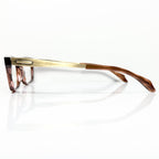 KIO YAMATO KP-166U col 02 Men's Eyeglasses Frames in Tortoise - Authentic New