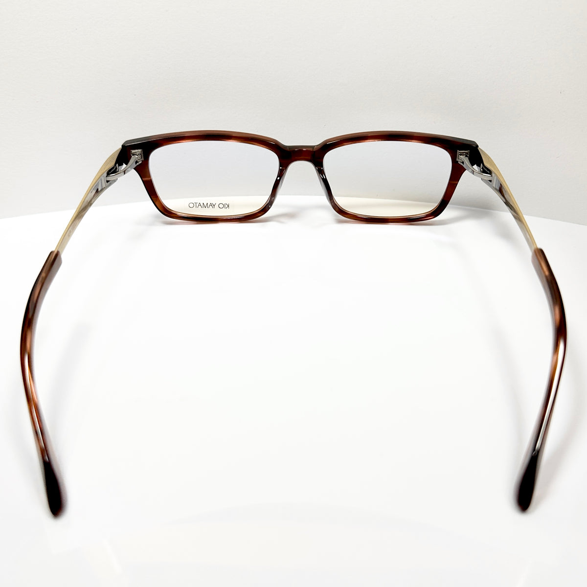 KIO YAMATO KP-166U col 02 Men's Eyeglasses Frames in Tortoise - Authentic New