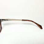 KIO YAMATO KP-166U col 02 Men's Eyeglasses Frames in Tortoise - Authentic New