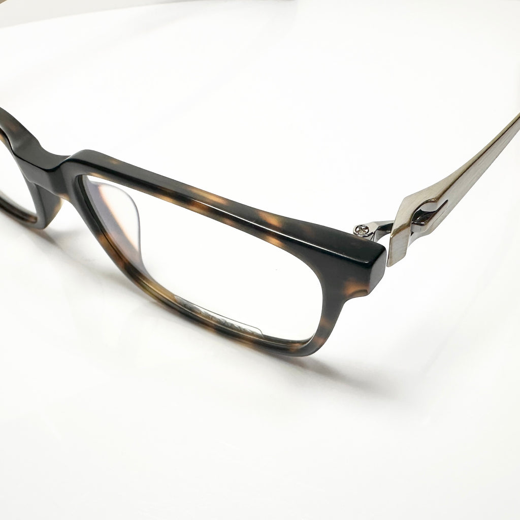 KIO YAMATO KP-176U col.02 Men's Eyeglasses Frames in Tortoise - Authentic New