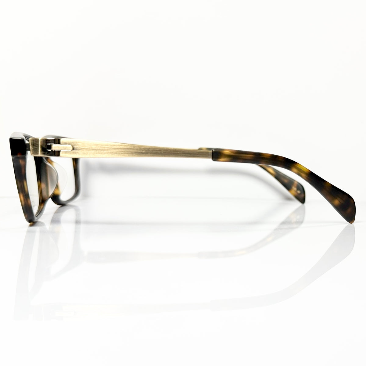 KIO YAMATO KP-176U col.02 Men's Eyeglasses Frames in Tortoise - Authentic New